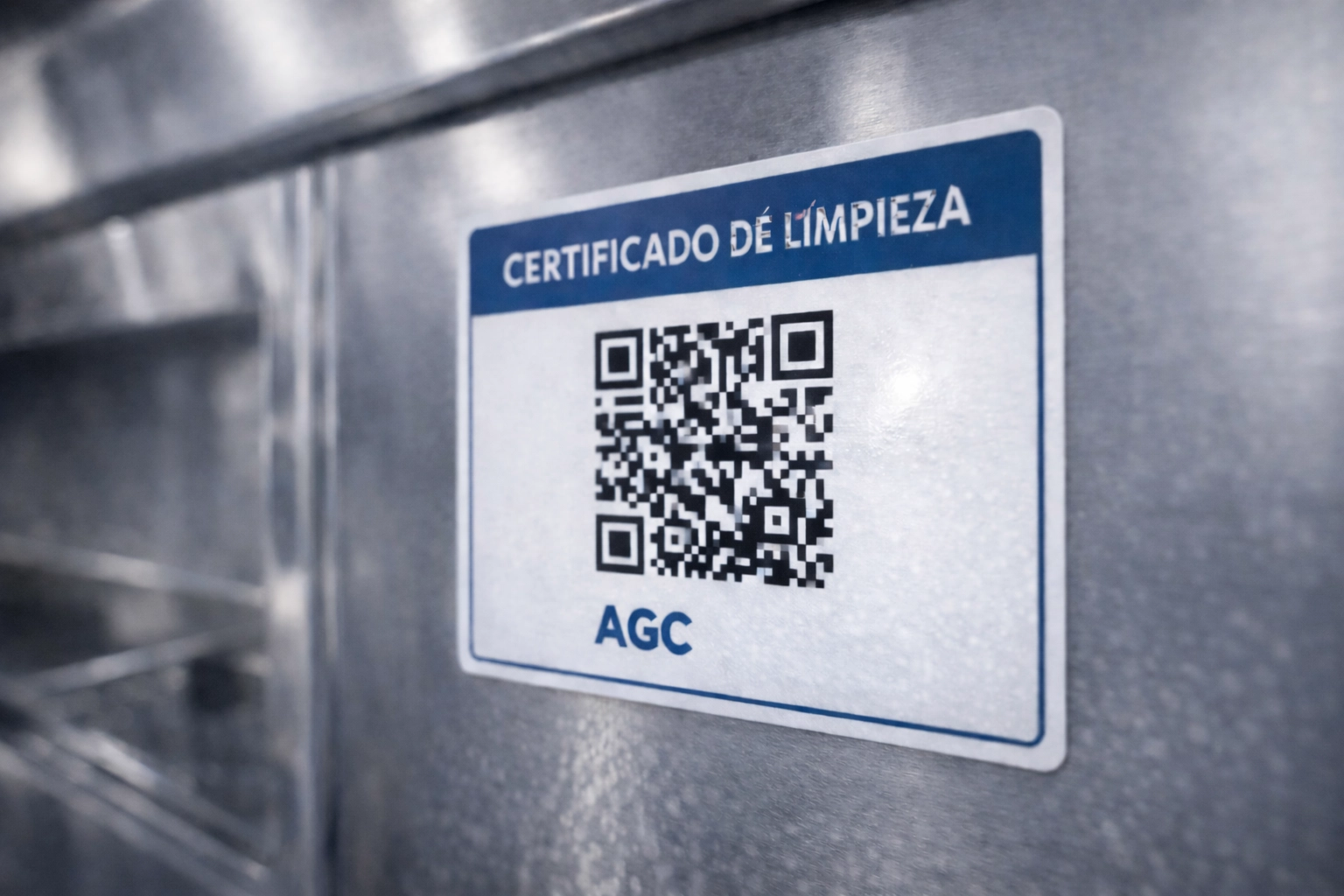 Oblea QR de Limpieza de Campanas AGC