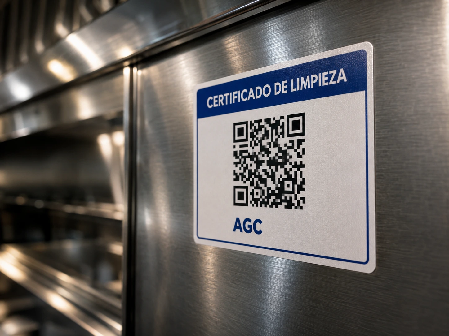 Certificado y oblea QR vinculados a la limpieza de campanas y conductos en CABA (AGC)
