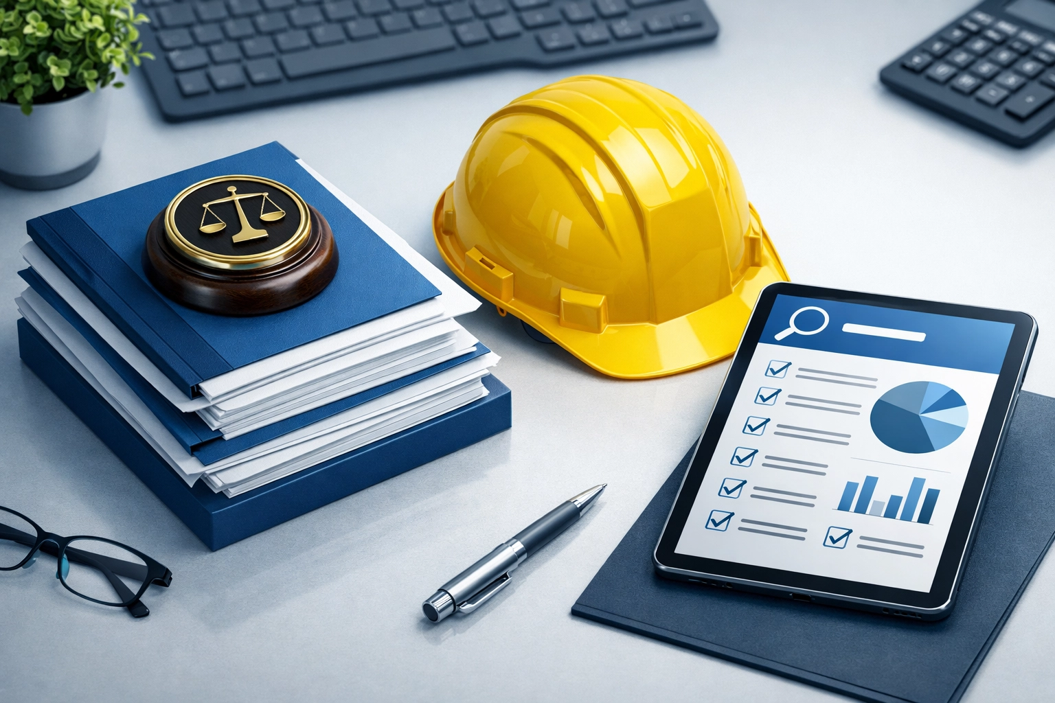 Infografía jerárquica de la normativa de seguridad e higiene en Argentina: Ley 19587, Decreto 351/79 y Resoluciones SRT