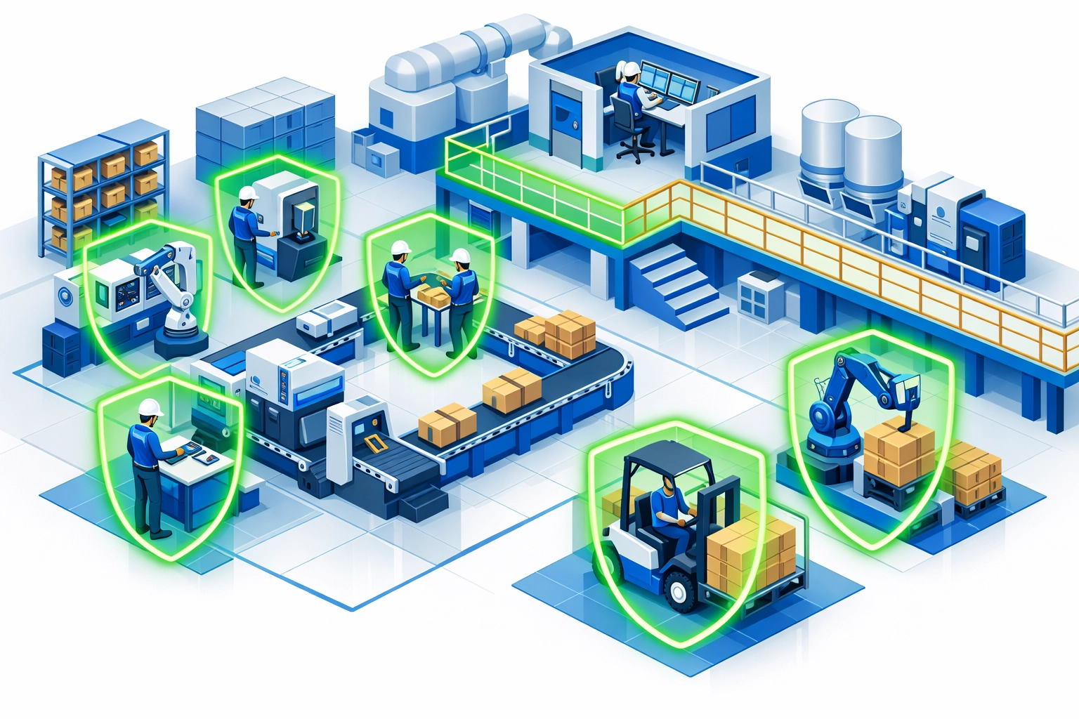 Gestión estratégica de seguridad e higiene industrial con tecnología moderna